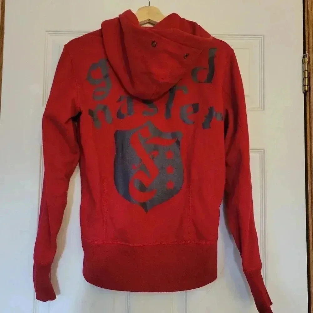 Diesel Grand Master Vintage Y2k Zip Up Hoodie Sweatshirt Streetwear Graphic